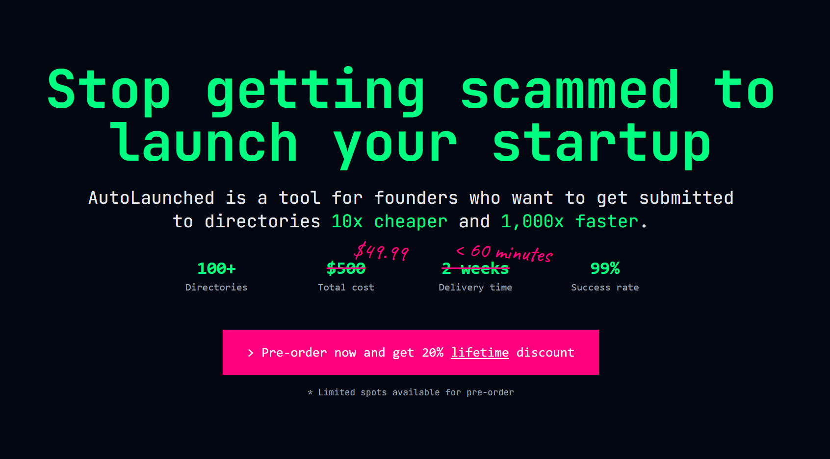 AutoLaunched screenshot