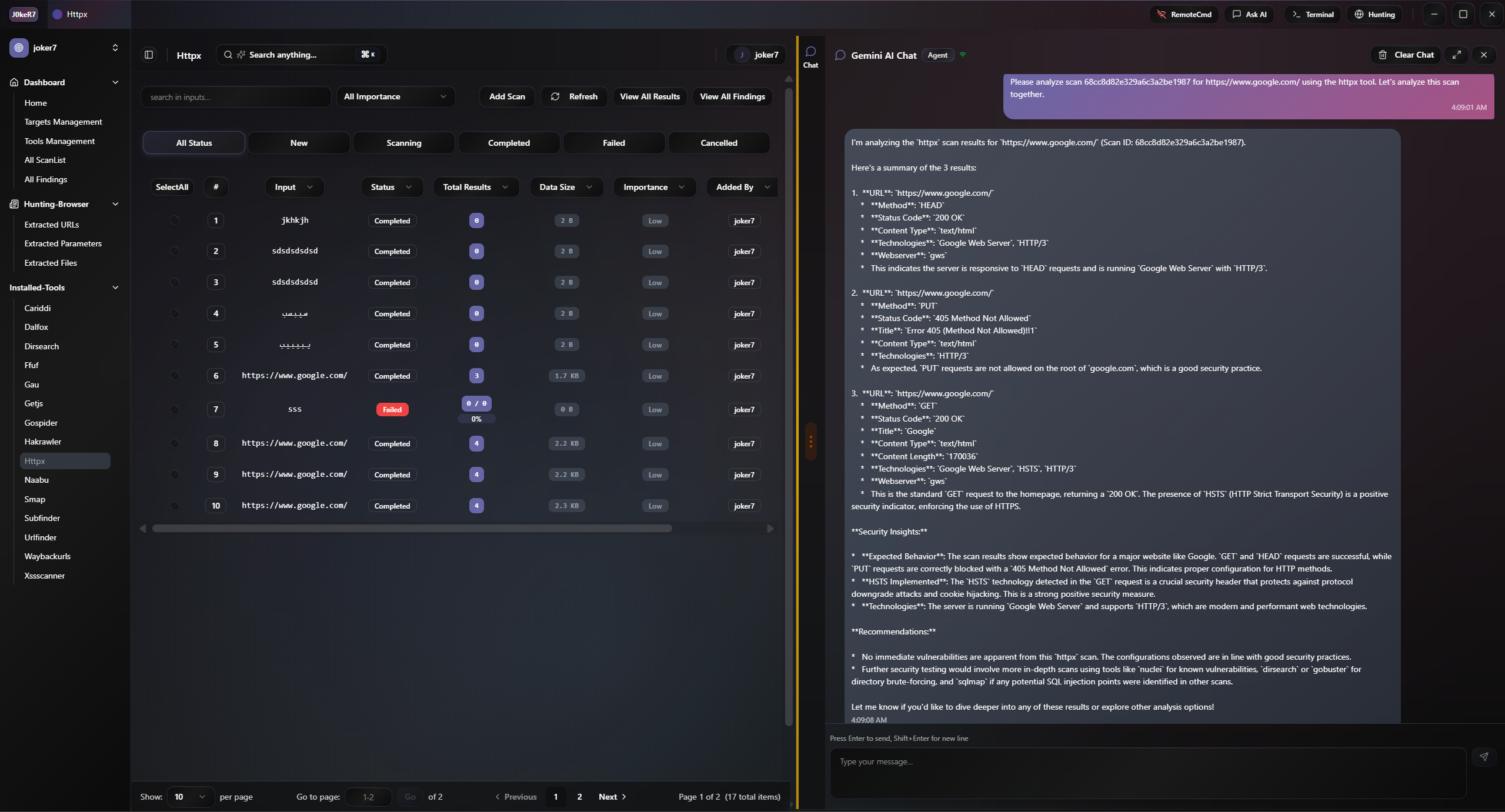 EasyHunting screenshot