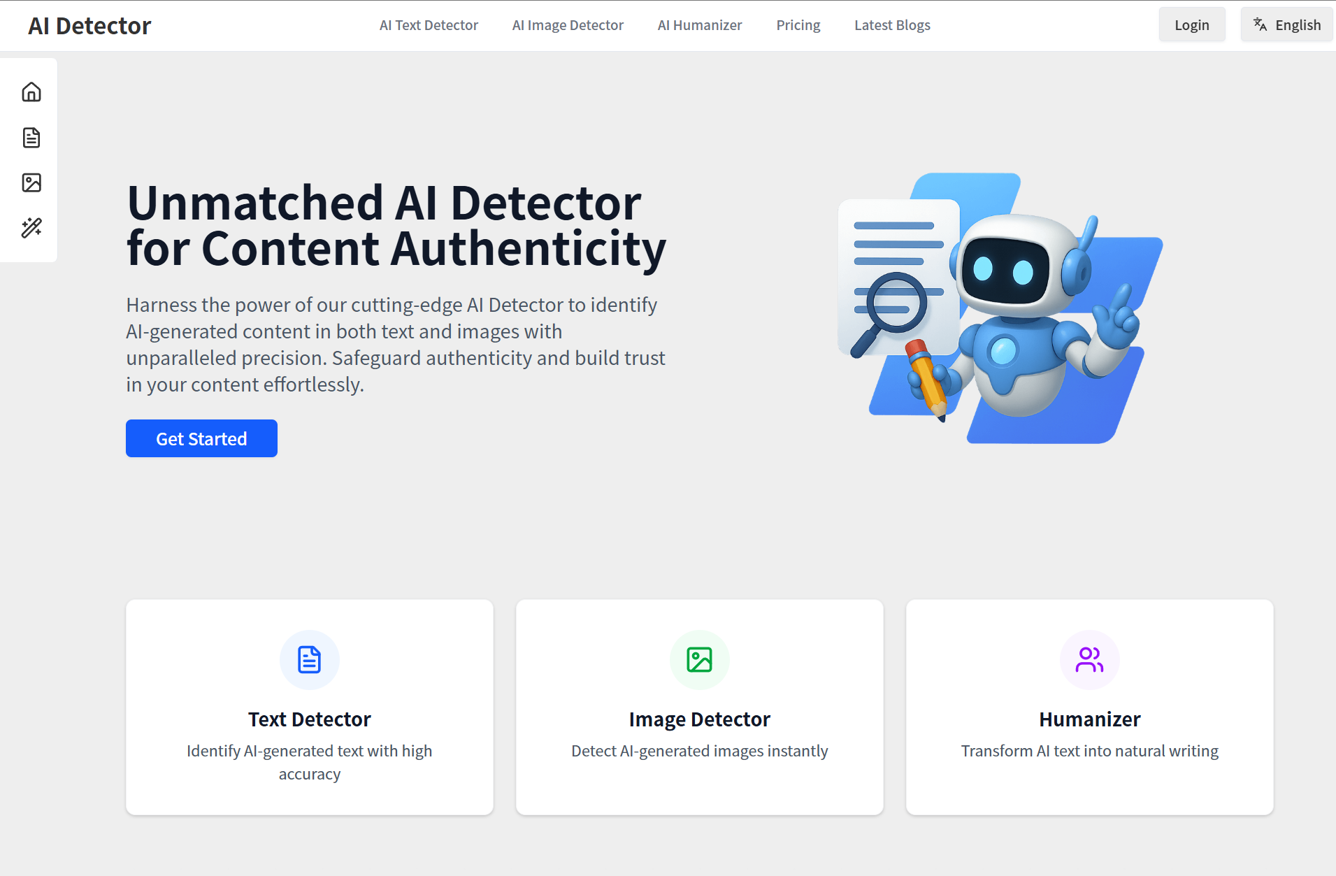 GPTDetect screenshot