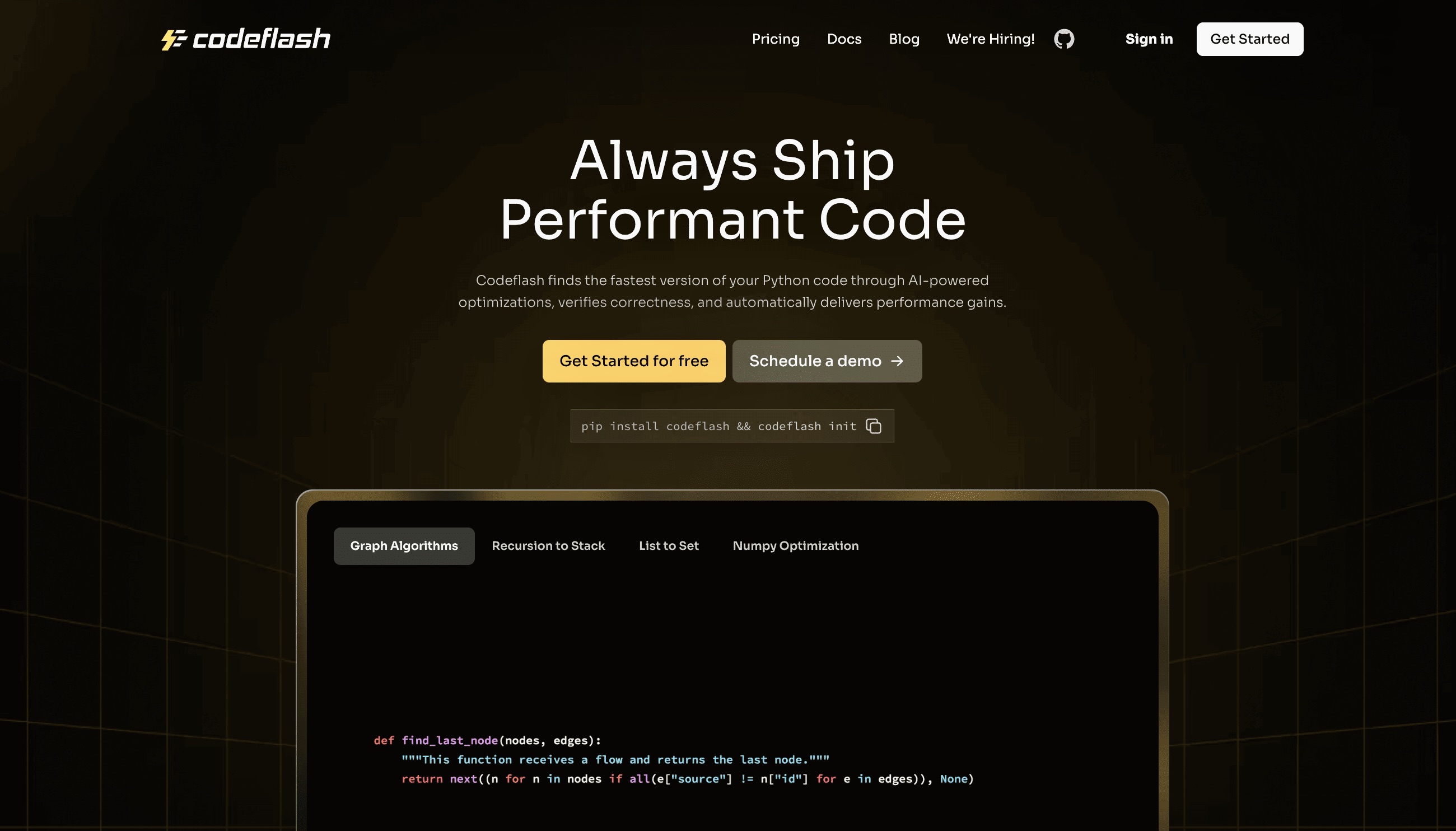 Codeflash screenshot