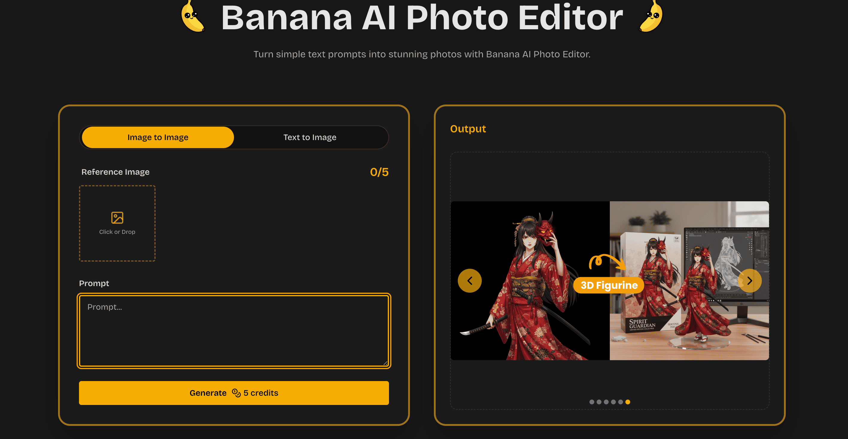 Banana AI screenshot