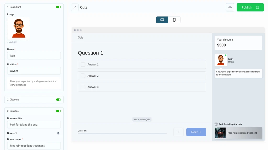 GetQuiz screenshot