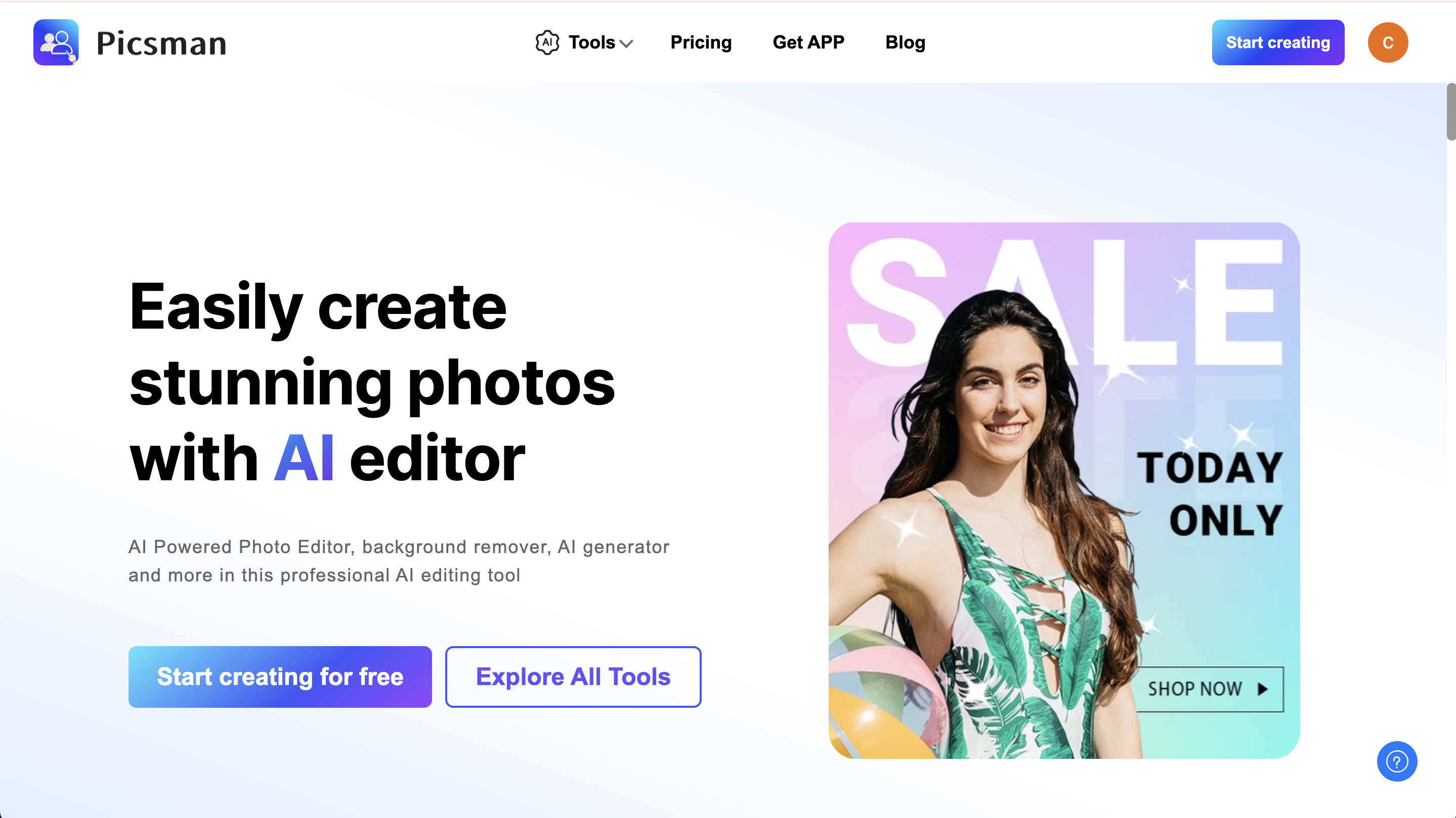 Picsman - AI Photo Editor Screenshot