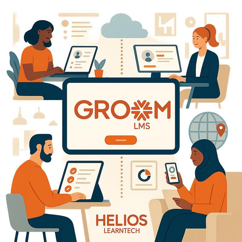 GroomLMS screenshot