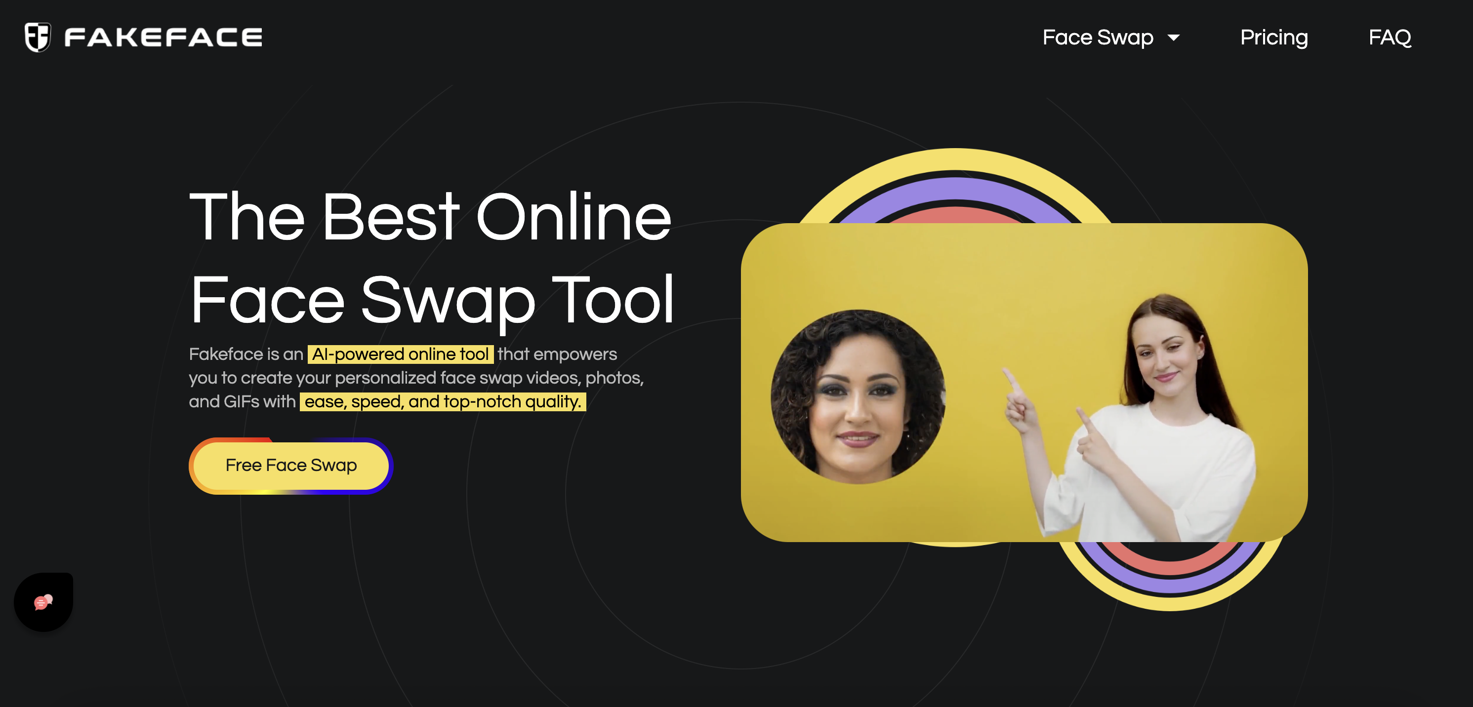 Fakeface screenshot