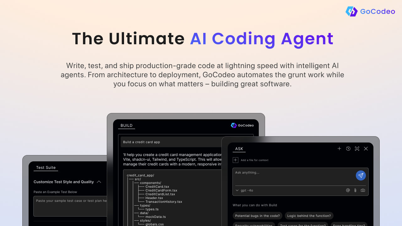 GoCodeo screenshot
