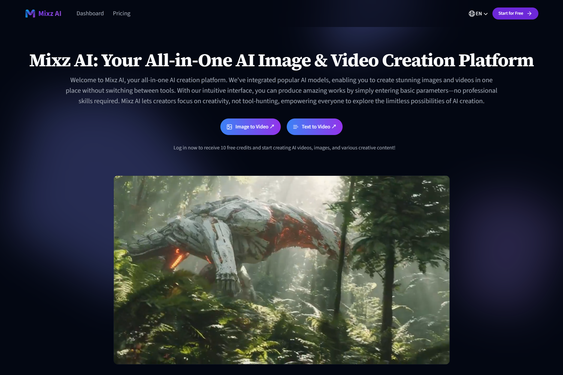 Mixz AI screenshot