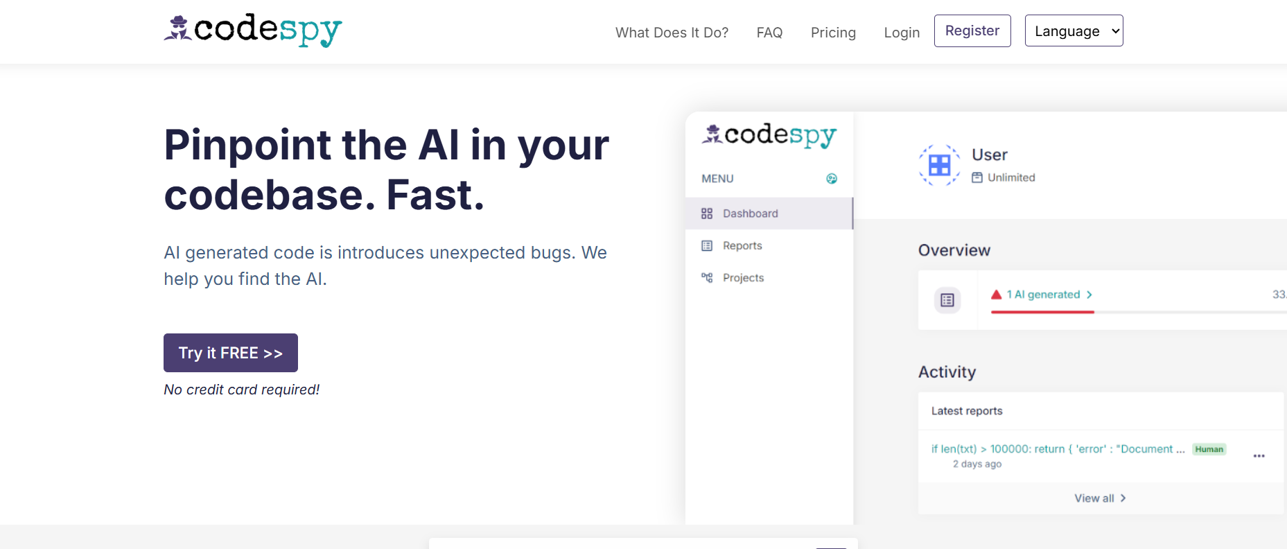 CodeSpy.AI screenshot